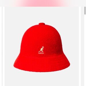 Kangol Red Bucket Hat Iconic Style
